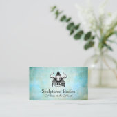 Fitness Center Logo | Gym 予約カード (スタンド正面)