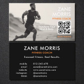 Fitness Coach QR Code 名刺