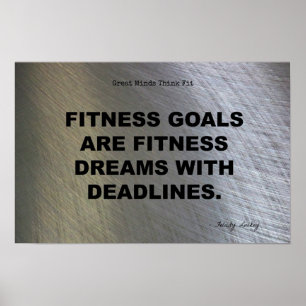 Fitness Dreams with Deadlines! ポスター