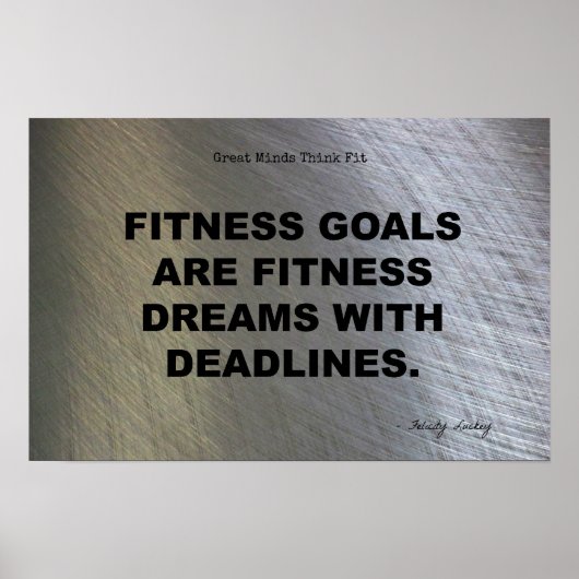 Fitness Dreams with Deadlines! ポスター (正面)