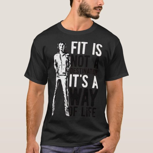 Fitness girl tシャツ (正面)