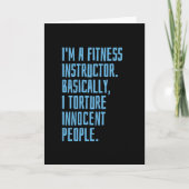 Fitness Instructor カード (正面)