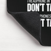 Fitness Meme - Don't Talk To Me At The Gym - Funny マウスパッド (コーナー)