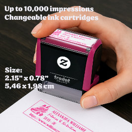 Fitness & Nutrition Business Company Stamp セルフインキングスタンプ