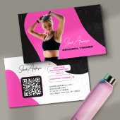Fitness Personal Trainer Business Card 名刺
