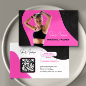 Fitness Personal Trainer Business Card 名刺