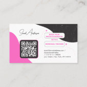 Fitness Personal Trainer Business Card 名刺 (裏面)