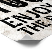 Fitness Personal Trainer Grunge Gym Motivation ポスター (角)