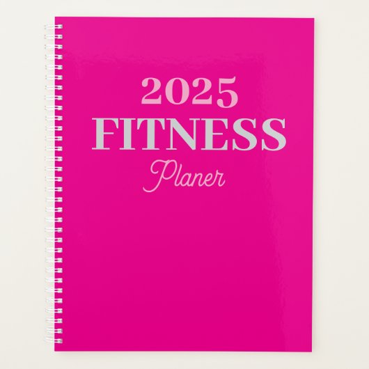  Fitness Planer 2025 プランナー手帳 (正面)