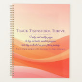 Fitness Planner – Track Workouts, Stay Motivated プランナー手帳 (正面)