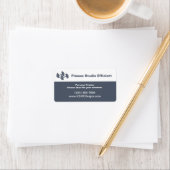 Fitness Studio Name Tagline Dumbbell Address ラベル (インサイチュ)