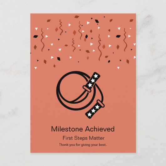 Fitness Thank You For Giving Your Best Postcard ポストカード (正面)