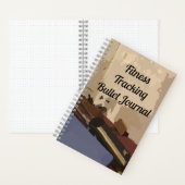 Fitness Tracking Bullet Journal ノートブック (内側)