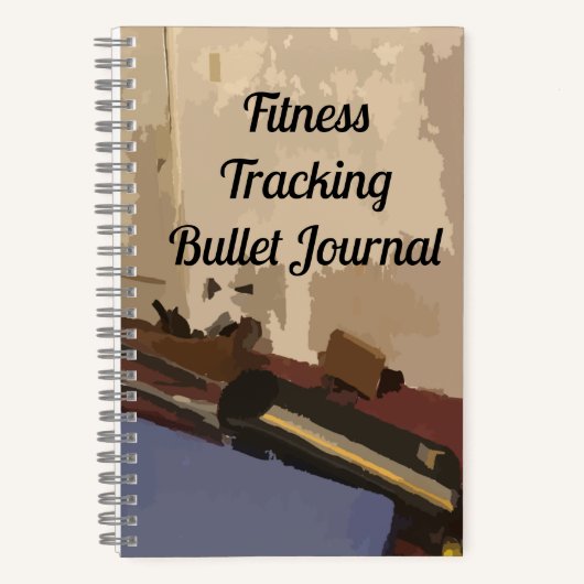 Fitness Tracking Bullet Journal ノートブック (正面)