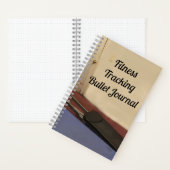 Fitness Tracking Bullet Journal 2 ノートブック (内側)