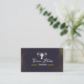 Fitness Trainer Business Card  名刺 (スタンド正面)