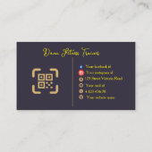 Fitness Trainer Business Card  名刺 (裏面)