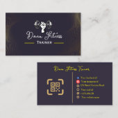 Fitness Trainer Business Card  名刺 (正面/裏面)