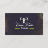 Fitness Trainer Business Card  名刺 (正面)