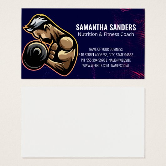 Fitness | Weight Training | Health (正面&裏面)