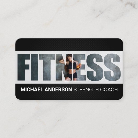 Fitness | Woman at the Gym 名刺 (正面)