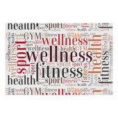 Fitness words ポスター (正面)