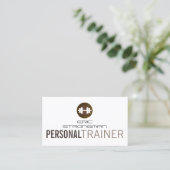 Fitnesssのダンベルのスタイルカバー 名刺 (スタンド正面)