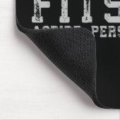 Fitspire - Aspire, Perspire, -インスパイアトレーニング マウスパッド (コーナー)