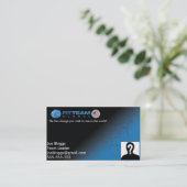 FitTeamの名刺 名刺 (スタンド正面)