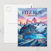 Fitz Roy Argentina ポストカード (正面/裏面)