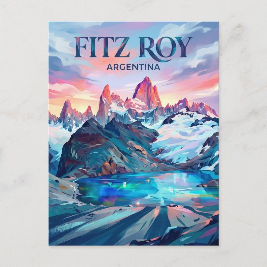 Fitz Roy Argentina ポストカード (正面)