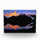 Fitz Roy Group Reflected in Glacial Lakes フォトブロック (正面)
