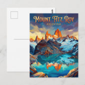 Fitz Roy Trek Argentina ポストカード (正面/裏面)