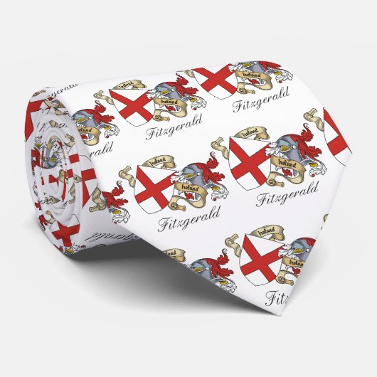 Fitzgeraldの家紋 ネクタイ (ロール)