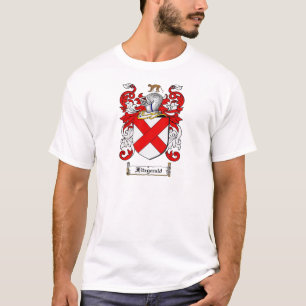 FITZGERALDの家紋- FITZGERALDの紋章付き外衣 Tシャツ