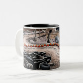 fitzgerald ツートーンマグカップ (正面左)