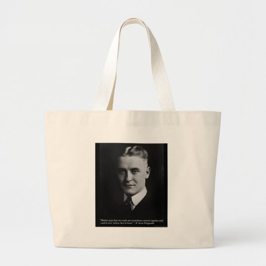 Fitzgerald "Two Souls" に関連するTシャツやギフト ラージトートバッグ (正面)