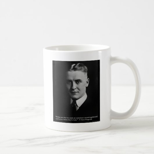 Fitzgerald "Two Souls" 引用Tシャツ&ギフト コーヒーマグカップ (右)