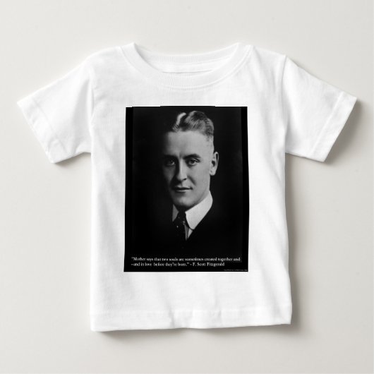 Fitzgerald "Two Souls" 引用Tシャツ&ギフト ベビーTシャツ (正面)
