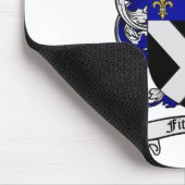 FITZPATRICKの家紋- FITZPATRICKの頂上 マウスパッド (コーナー)