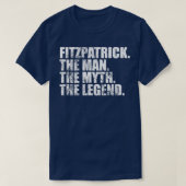 FitzpatrickFitzpatrickファミリー名Fitzpatrick las Tシャツ (デザイン正面)