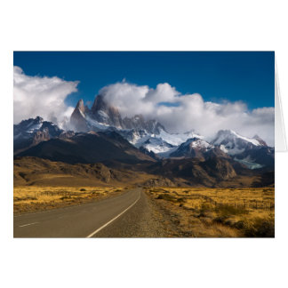 Fitzroyのパタゴニアを取付ける道