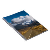 Fitzroyのパタゴニアを取付ける道 ノートブック (右側)