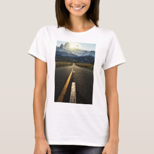 Fitzroy山- Ruta 40への長い道のり Tシャツ