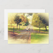 Fitzroy Gardens Melbourne走で自分を見つける ポストカード (正面/裏面)