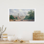 Fitzroy Square, London (パネル上の油) ポスター (キッチン)