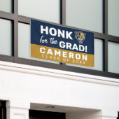 FIUパンサーヘッド 横断幕 (ビルの外側)