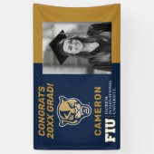 FIUパンサーヘッド 横断幕 (縦)