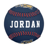 FIUパンサーヘッド 野球ボール (裏面)