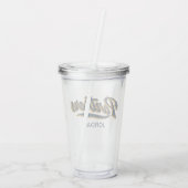 FIU Panthersスクリプト アクリルタンブラー (裏面)